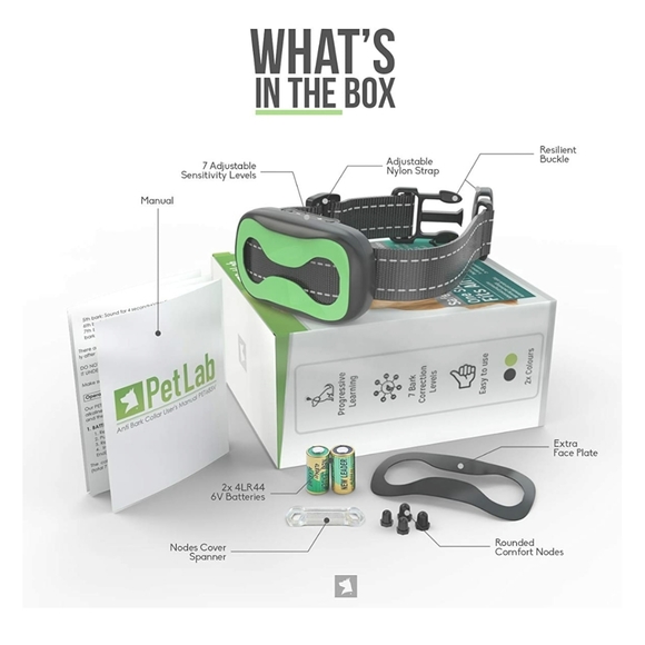 PetLab anti-bark training collar - Picture 7 of 7